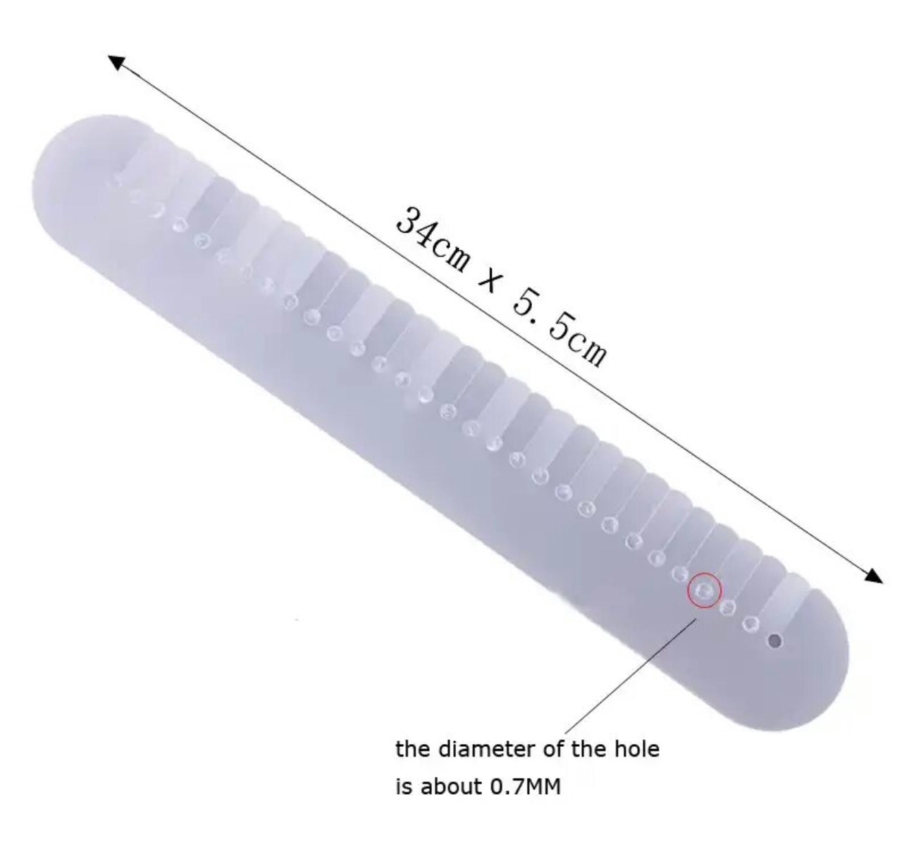 Multi hole heat sheild