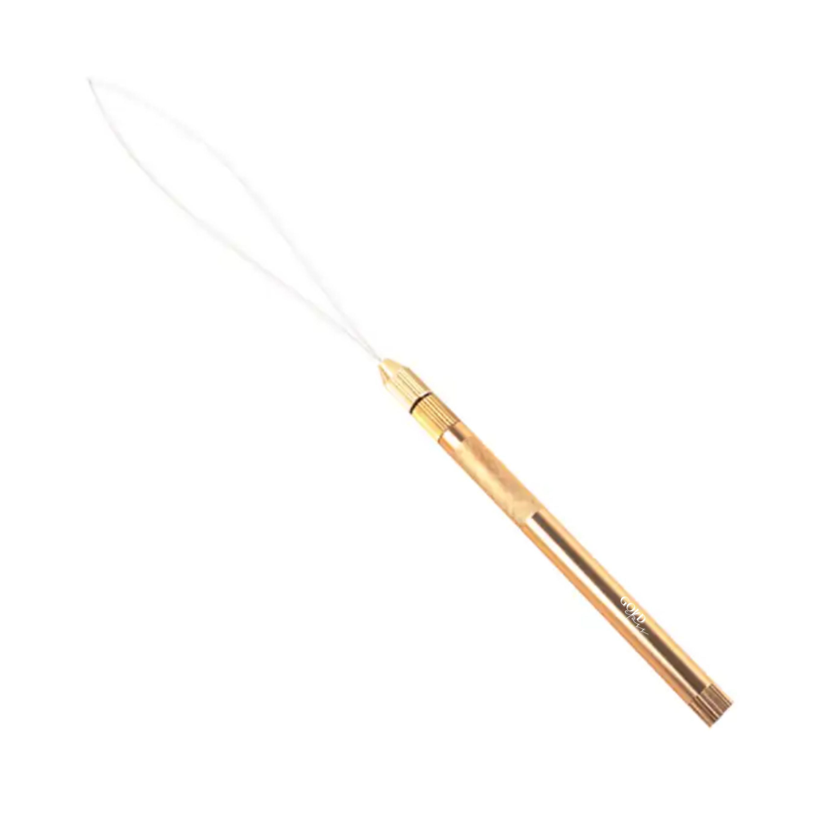 Signature gold threader