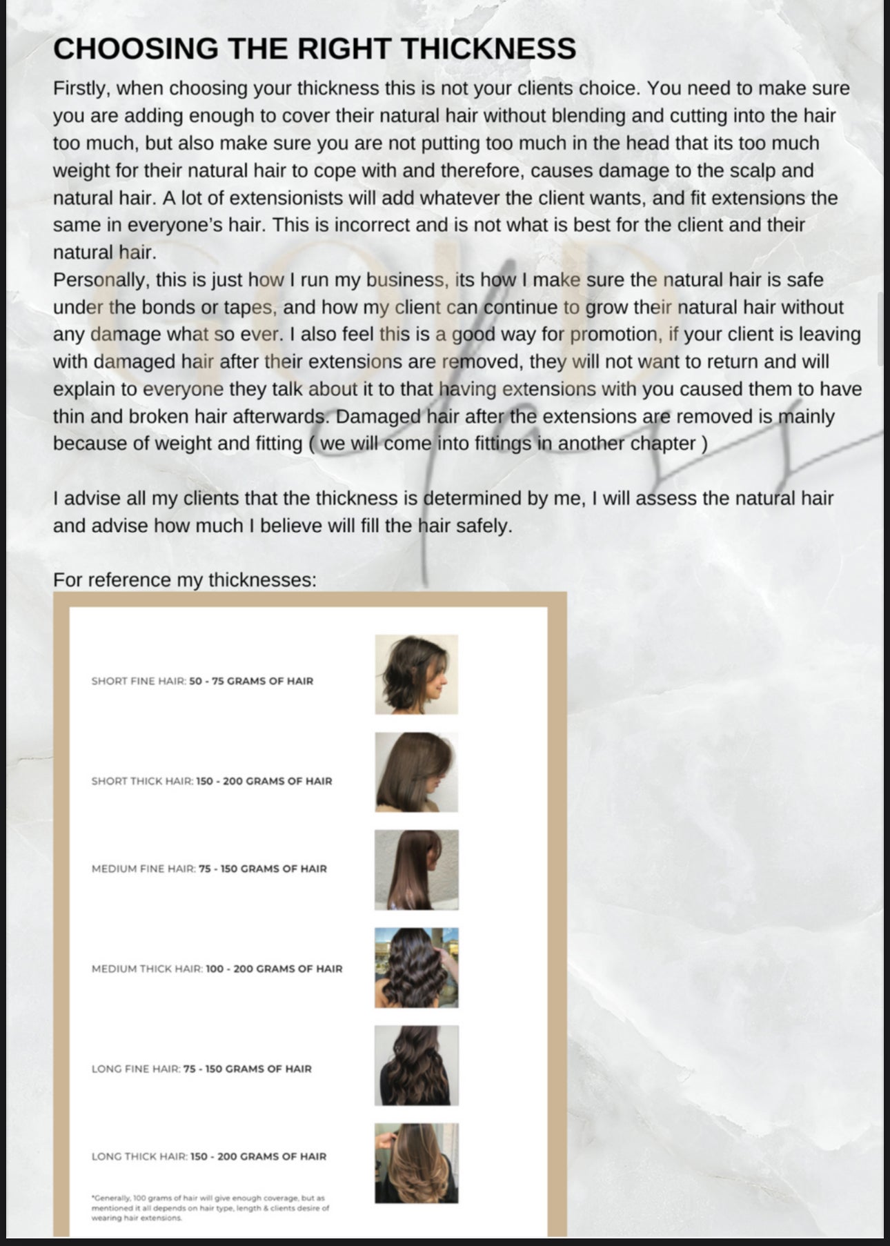 The multi method hair extension manual